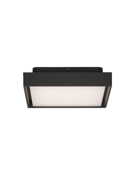 Plafon LED para exterior NEXUS 23cm Antracite Texturizado, 10W 3000K 1060lm, IP65