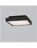 Plafonnier extérieur LED NEXUS 23cm Anthracite Texturé, 10W 3000K 1060lm, IP65