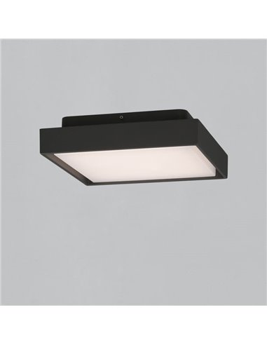 Plafonnier extérieur LED NEXUS 23cm Anthracite Texturé, 10W 3000K 1060lm, IP65