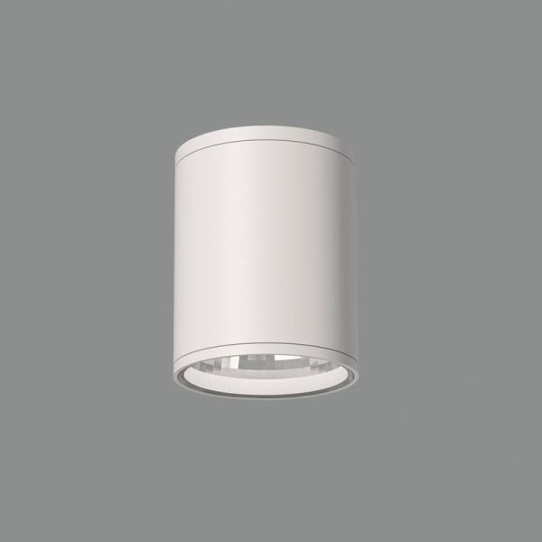 Plafonnier extérieur NORI Blanc Texturé, pour ampoule LED E27 15W, IP65