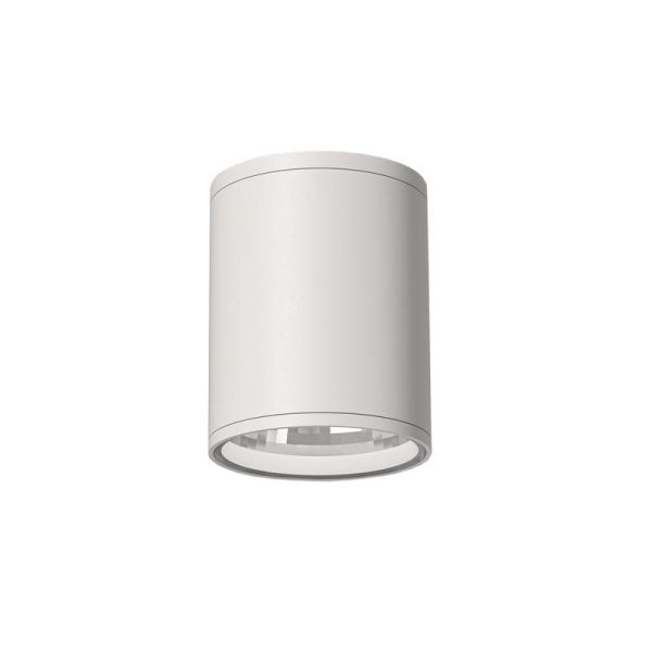 Plafonnier extérieur NORI Blanc Texturé, pour ampoule LED E27 15W, IP65