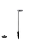 Baliza LED alta con pincho para exterior SKAT Antracita Texturado, LED 7W 3000K 340lm, CRI90 CL.I IP65