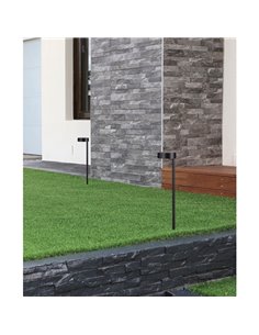 Balise LED haute avec piquet pour extérieur SKAT Anthracite Texturé, LED 7W 3000K 340lm, CRI90 CL.I IP65 2