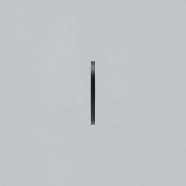 Miroir rond sans éclairage Noir, différentes tailles : Ø61cm - Ø81cm - Ø101cm