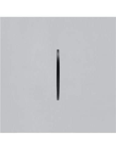 Miroir rond sans éclairage Noir, différentes tailles : Ø61cm - Ø81cm - Ø101cm