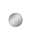 Miroir rond sans éclairage Noir, différentes tailles : Ø61cm - Ø81cm - Ø101cm