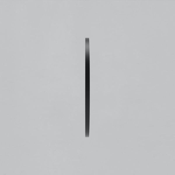 Miroir rond sans éclairage Noir, différentes tailles : Ø61cm - Ø81cm - Ø101cm