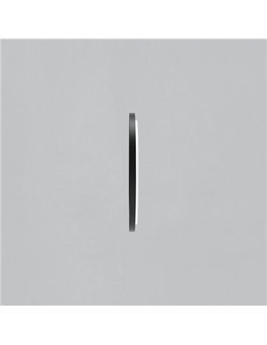 Espejo redondo Con Luz LED 3000K, Negro, a elegir: Ø61cm (35W-2360lm) - Ø81cm (46W-3140lm) - Ø101cm (58W-3930lm), IP44