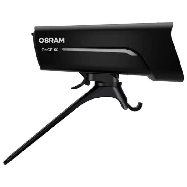 Conjunto de lanterna recarregável dianteira e traseira para bicicleta LEDsBIKE® RACE 50 SET osram | LeonLeds