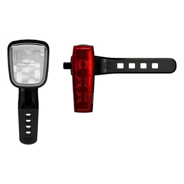 Set de Luces para Bicicleta LEDsBIKE® RACE 80 - 80 Lux, Modos Múltiples y 13 Horas de AutonomíaLEDBL102 SET