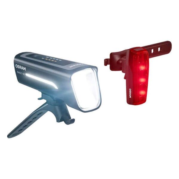 Kit d'éclairage LED pour vélo avec frein intelligent - LEDBL103 SET / LEDsBIKE® RACE 100 SET