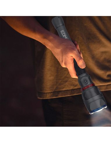 Lampe de poche LED rechargeable de 18 000 Lm – La plus puissante avec 20 heures d'autonomie | LéonLeds