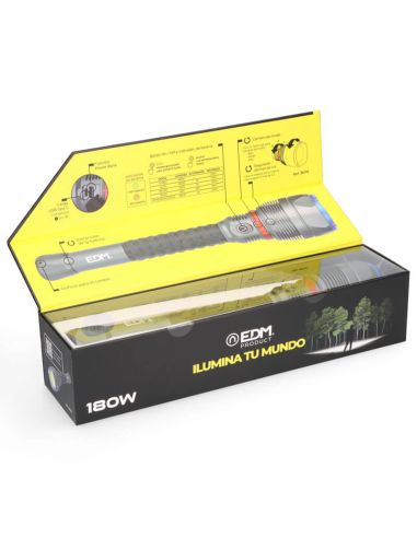 Linterna LED 18.000Lm Recargable – La Más Potente con 20H de Autonomía | LeonLeds