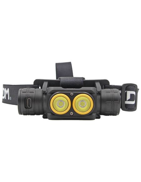 Linterna Frontal LED 3.000Lm Recargable – Alta Potencia, Autonomía 20H, Ideal para Aventura y Trabajo