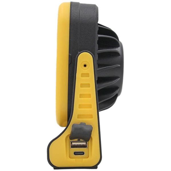 Foco LED Recarregável 1.000Lm – Alta Potência, Função Power Bank e Cabeça Endereçável