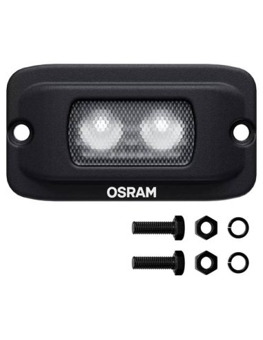 Potentes Luces LED de Trabajo OSRAM LEDriving Montaje Empotrado WL VX100-FL | Iluminación de Campo Cercano y Lejano
