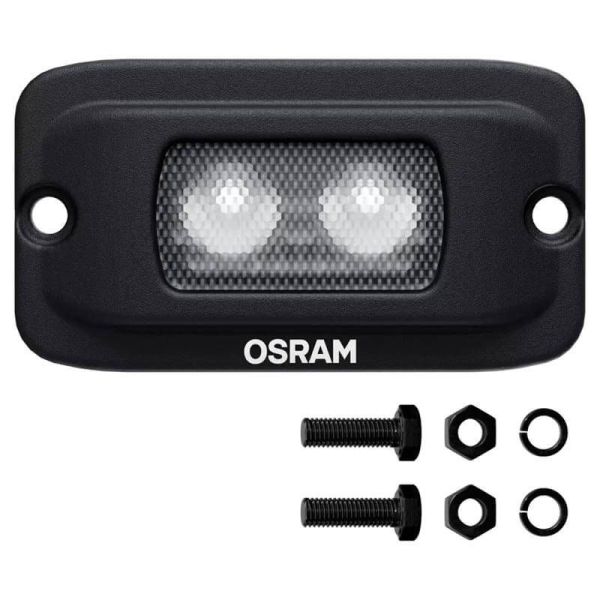 Potentes Luces LED de Trabajo OSRAM LEDriving Montaje Empotrado WL VX100-FL | Iluminación de Campo Cercano y Lejano