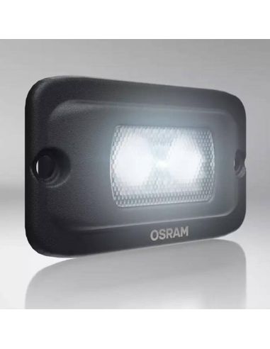 Potentes Luces LED de Trabajo OSRAM LEDriving Montaje Empotrado WL VX100-FL | Iluminación de Campo Cercano y Lejano