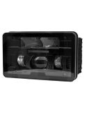 Faro LED rectangular Delantero Luz de Cruce Luz de Carretera Posición H4 Case, New Holland, John Deere, Massey Ferguson