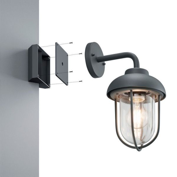 Aplique para Montar en Esquina Clásico Bombilla no Incluida IP44 | LeonLeds