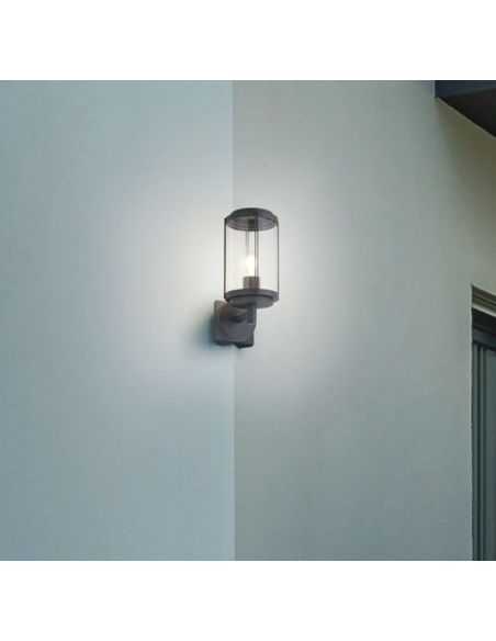 Ampoule murale d'angle classique non incluse IP44 | LéonLeds
