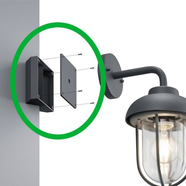 Adaptador para montar aplique en ESQUINA ECKBEFESTIGUNG - Aplique no Incluido - IP44