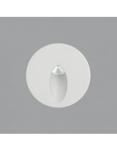 Spot LED embutido de parede para exterior branco Orion 3000K 3W 60Lm IP65