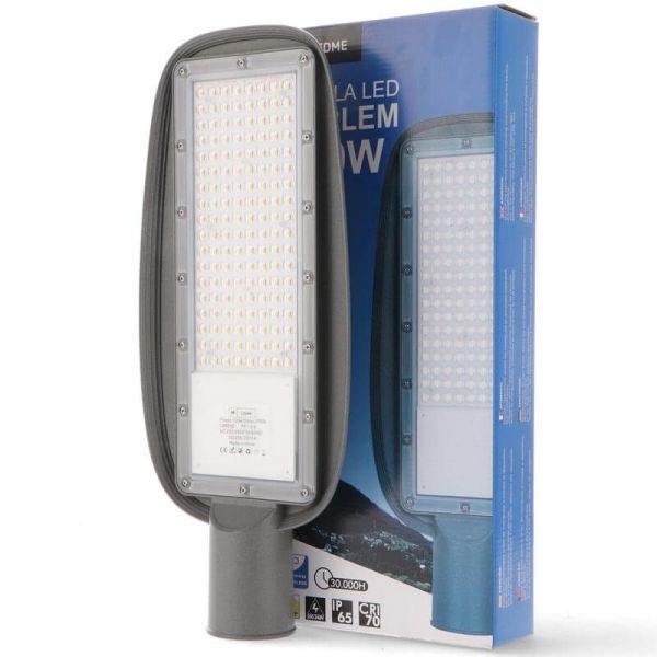 Farola LED de 100W para Alumbrado Público Exterior 11.000Lm Ip65