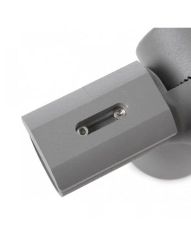 Bras articulé à 180° pour lampadaire | Support d'éclairage extérieur robuste