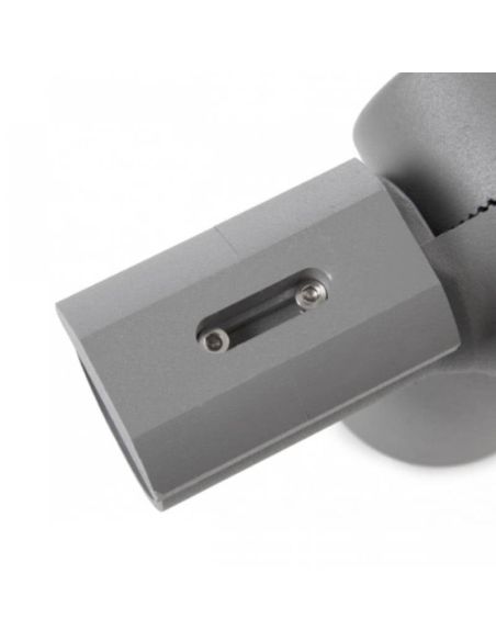 Bras articulé à 180° pour lampadaire | Support d'éclairage extérieur robuste