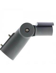 Braço articulado de 180° para poste de iluminação pública | Suporte robusto para iluminação externa