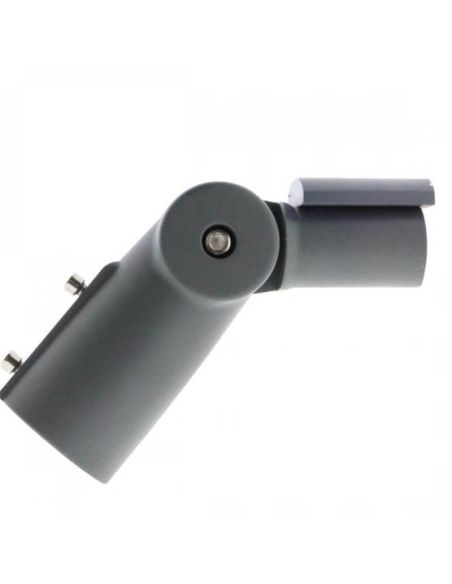 Braço articulado de 180° para poste de iluminação pública | Suporte robusto para iluminação externa
