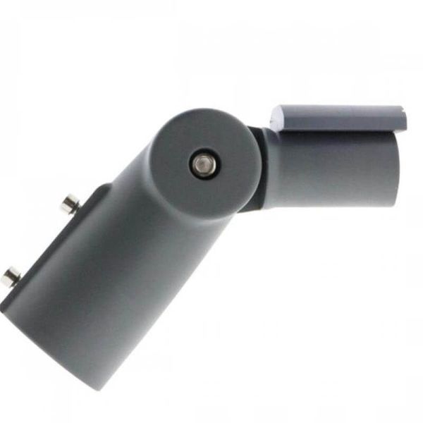 Braço articulado de 180° para poste de iluminação pública | Suporte robusto para iluminação externa