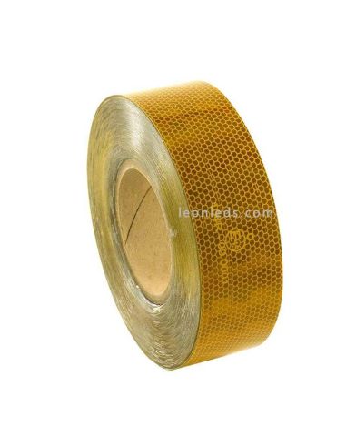 Royo Cinta adhesiva reflectante homologada ambar 50 Metros 50,8mm V23 Vignal | LeonLeds