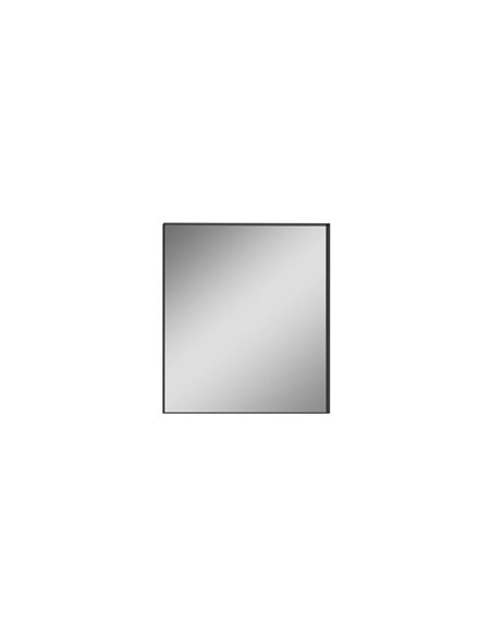 Miroir sans éclairage pour salle de bain carrée ORISTANO 710x810cm Noir