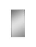 Miroir sans éclairage pour salle de bain rectangulaire ORISTANO 1610x810cm noir