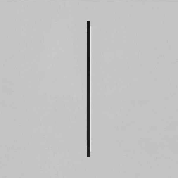 Miroir avec lumière LED 83W 3000K 5650lm pour salle de bain Rectangulaire ORISTANO grand : 1610x810cm Noir IP44