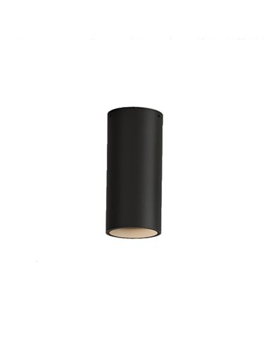 Foco de Teto LED COB 12W 3000K 1240lm PIPE, Texturizado Branco/Preto