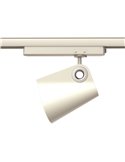 Foco Carril Superficie LED Orientable 35W 3000K Blanco IPSILON 3000K 3500Lm/4000K 3850Lm