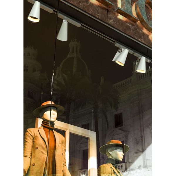 Spot LED Orientable en Surface sur Rail 35W 3000K Blanc IPSILON 3000K 3500Lm/4000K 3850Lm