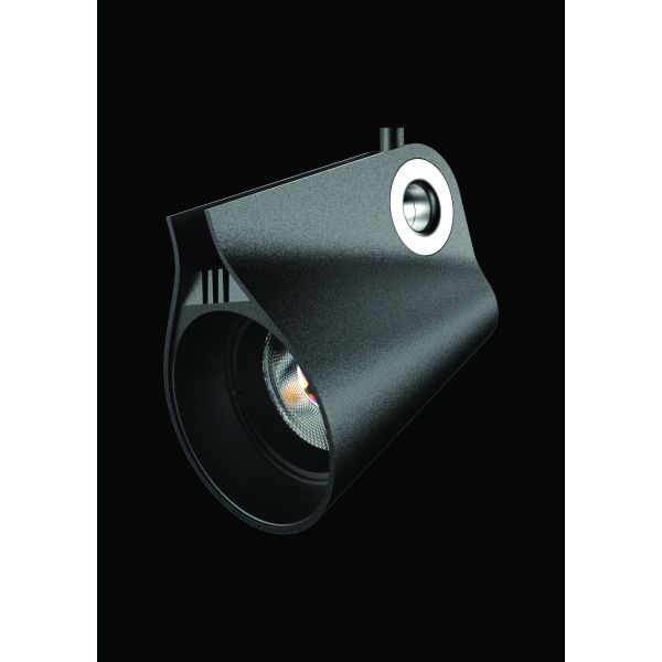 Spot LED orientable sur rail en saillie 35W 3000K IPSILON noir 3000K 3500Lm/4000K 3850Lm