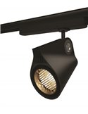 Foco LED ajustável para pista de superfície 35W 3000K IPSILON preto 3000K 3500Lm/4000K 3850Lm