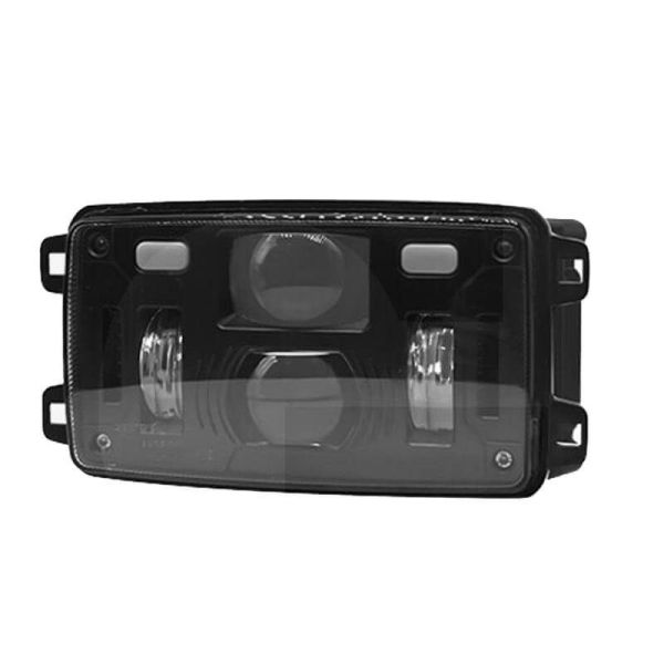 Faro LED de carretera con Luz de Cruce Luz, Carretera y Posición H4 John Deere, Massey Ferguson