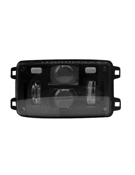 Faro LED de carretera con Luz de Cruce Luz, Carretera y Posición H4 John Deere, Massey Ferguson