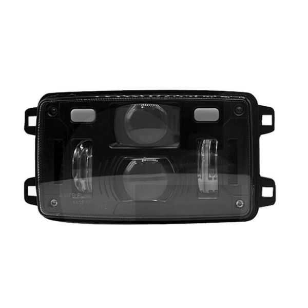 Farol de estrada LED com farol baixo, farol alto e posição H4 John Deere, Massey Ferguson