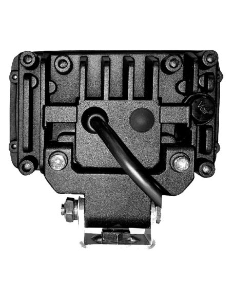 Faro LED de carretera rectangular con Luz de Cruce Luz, Carretera y Posición con soporte inferior o lateral