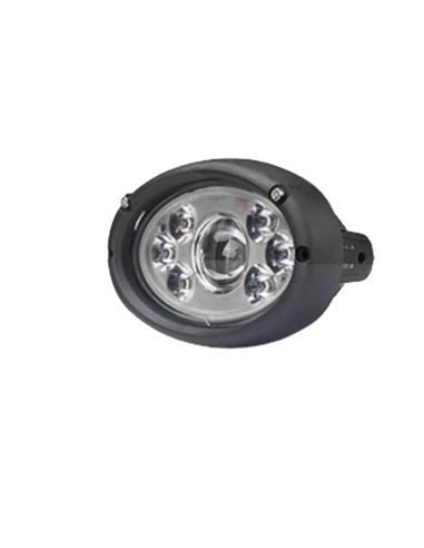Faro LED ovalado empotrable con Luz de Cruce Luz y Carretera Case, New Holland Steyr