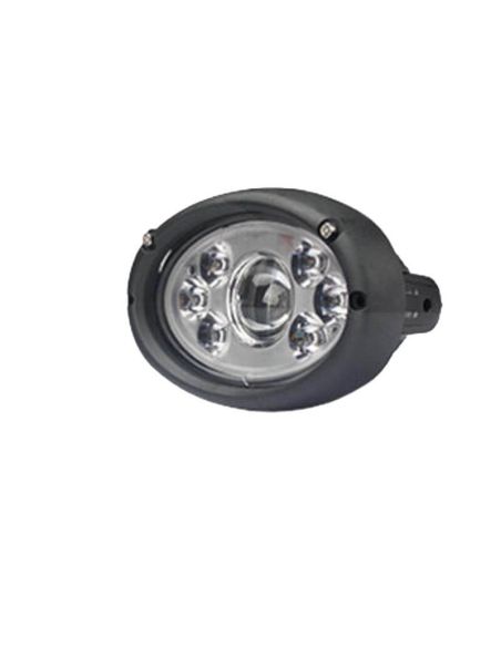 Faro LED ovalado empotrable con Luz de Cruce Luz y Carretera Case, New Holland Steyr