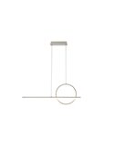 Lámpara de Techo LED Colgante KITESURF BLANCO 30W 3000K Dimable 2400 Lm 2 Luminarias