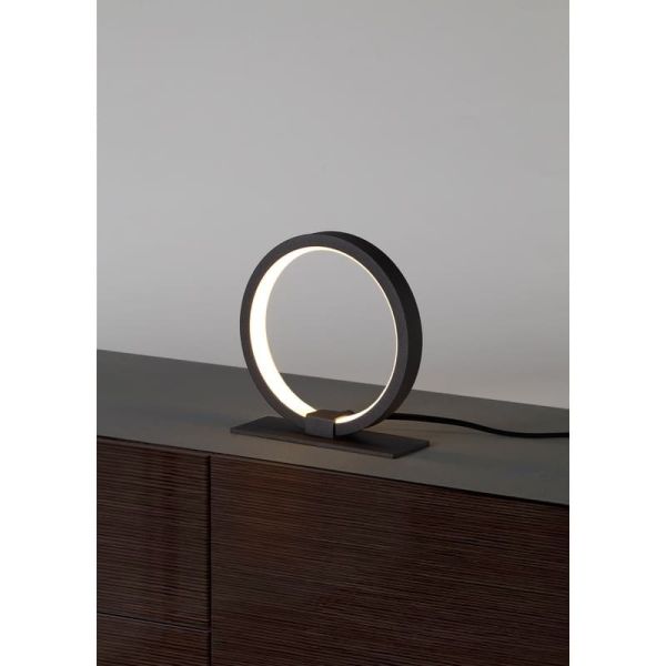 Lámpara de Mesa LED KITESURF NEGRO 8W 3000K 640Lm Mediano/Grande